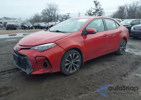 2017 Toyota Corolla Se из США, поврежденный, VIN 2T1BURHE0HC909875